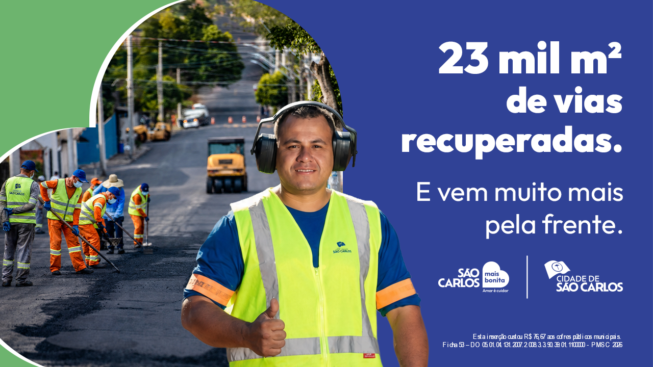 São Carlos mais bonita - Banner 1