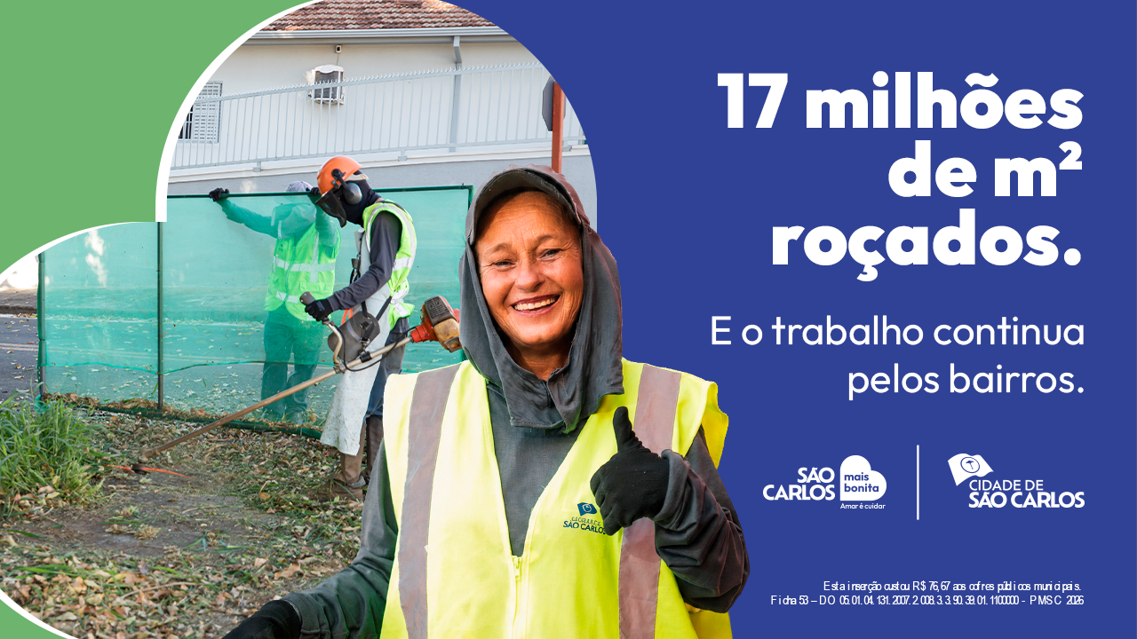 São Carlos mais bonita - Banner 2